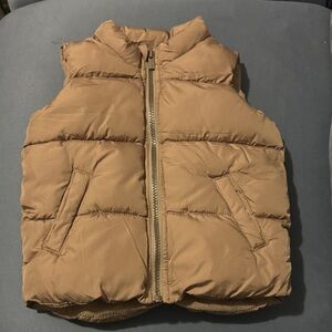 Old Navy Kids Brown Puffer Vest